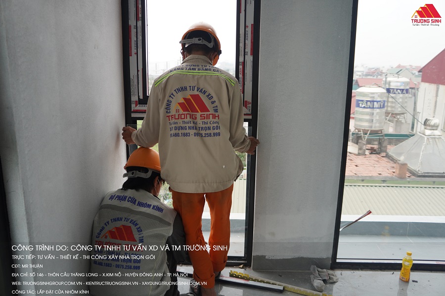 Sau khi cửa nhôm kính hoàn thiện đều được kiểm tra kỹ lưỡng